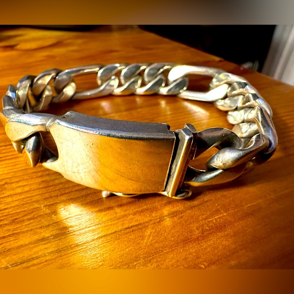 Silver Bracelet Heavy Fígaro
